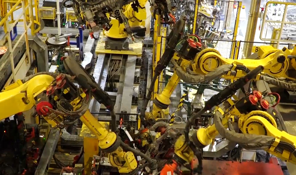 Flexible bodyside welding system