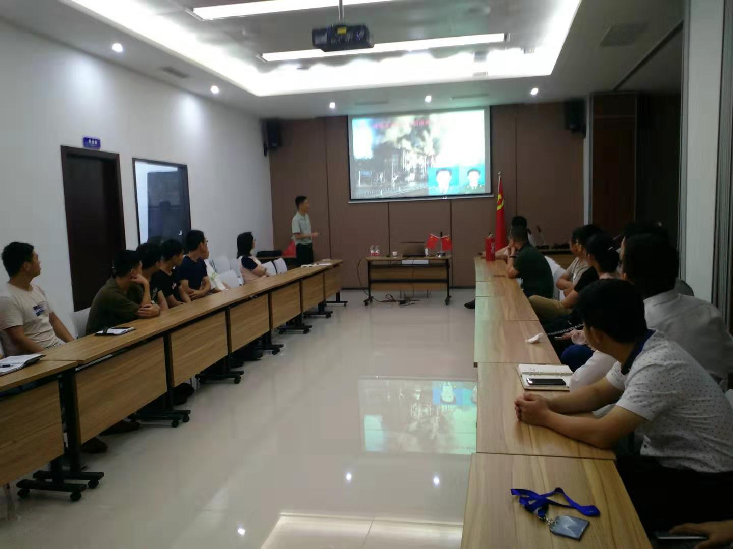 Jiading district fire training